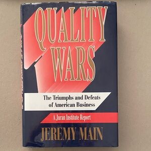Quality Wars Hardcover Book